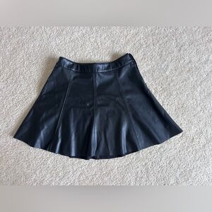 Zara Black Skater Skirt
